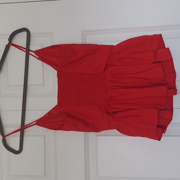 Express red peplum. Size xs - Picture 3 of 5